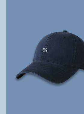 TURN2SPRING 小众设计感 韩版潮牌字母简约百搭棒球帽 鸭舌帽