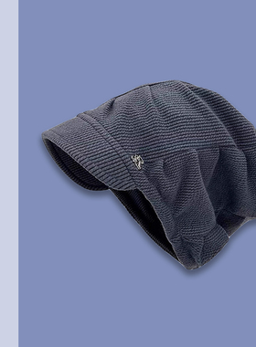 TURN2SPRING 小众设计感 韩版堆堆帽针织包头保暖趣味 冷帽