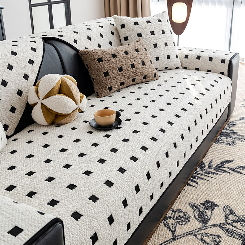 毛绒沙发垫四季通用防滑加厚坐垫子简约现代高级感冬季盖布毯套罩,居家布艺,沙发垫,淘宝优惠券,粉丝福利购,淘宝优惠卷
