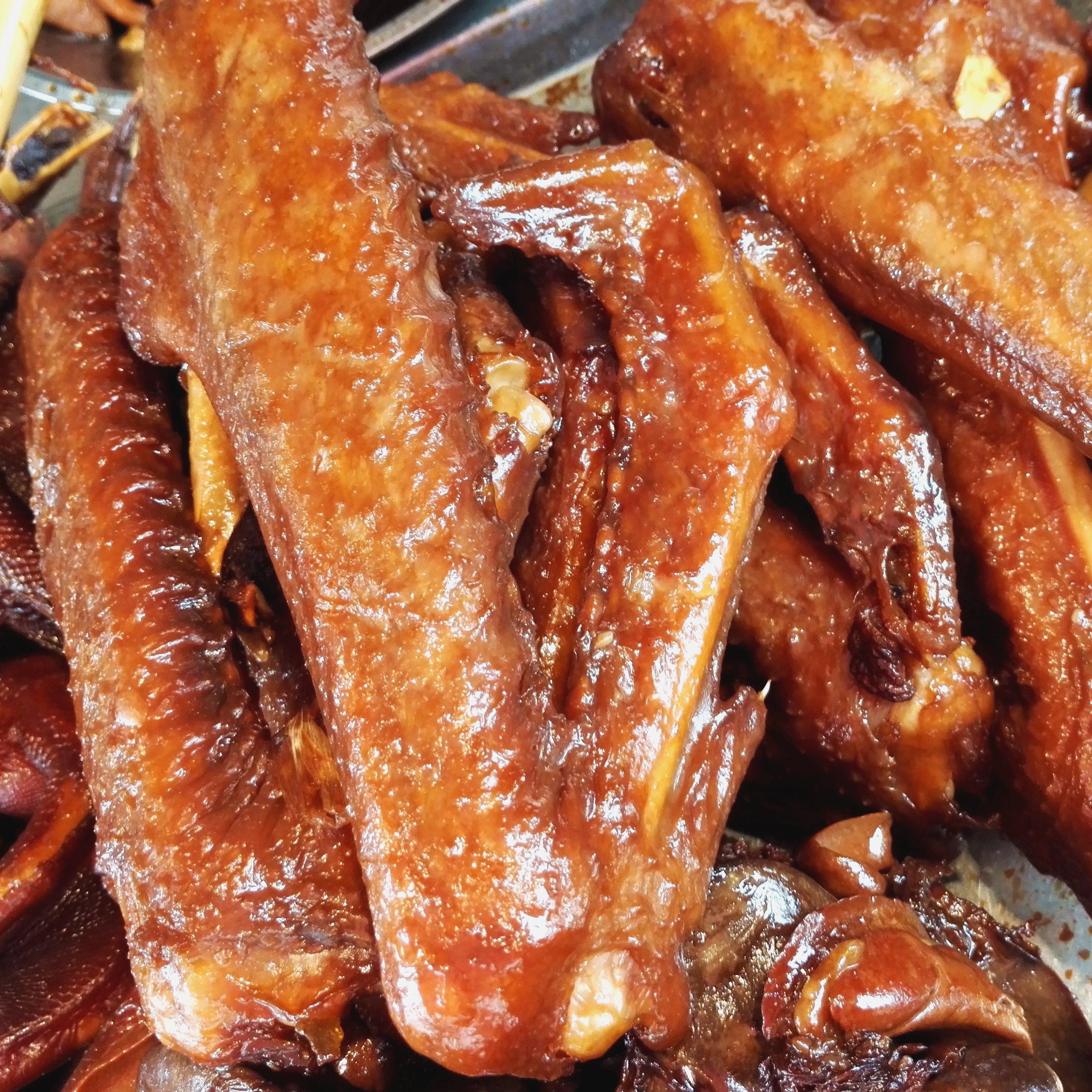 潮汕特产潮州溪口鹅肉 卤鹅 鹅翅膀潮州卤味打冷 新鲜真空包装