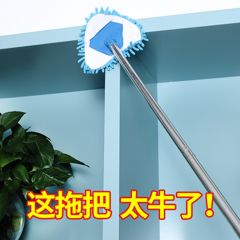 擦玻璃神器家用伸缩杆刮擦窗户
