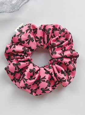 Achen/锦梦蝶 原创手作大肠发圈蝴蝶结韩系少女气质发圈高级发饰