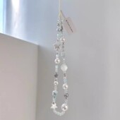 自制ins风海盐星星贝壳挂绳手工串珠ccd链条清新相机挂饰高级感女