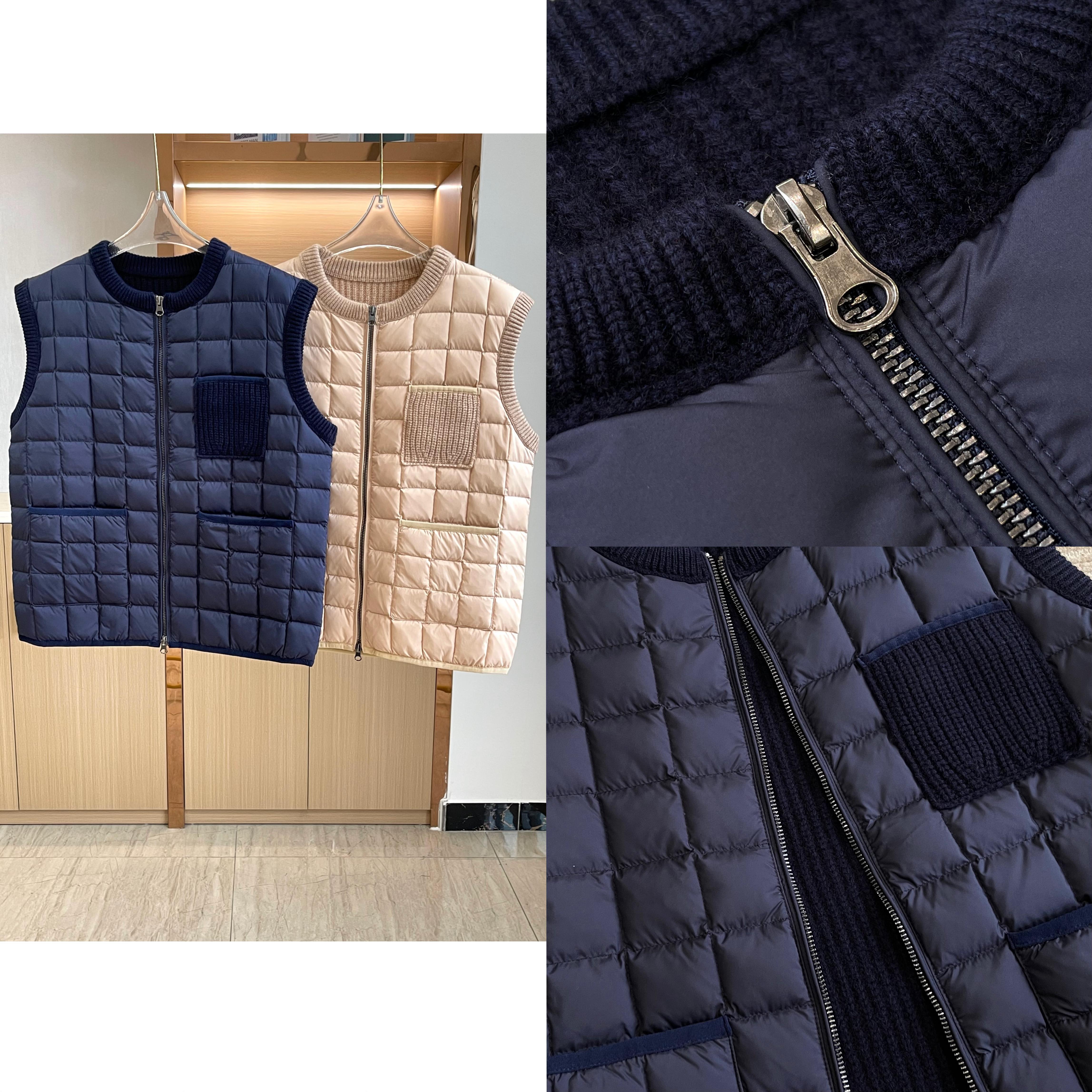 LP羊毛羊绒白鹅绒马甲外套