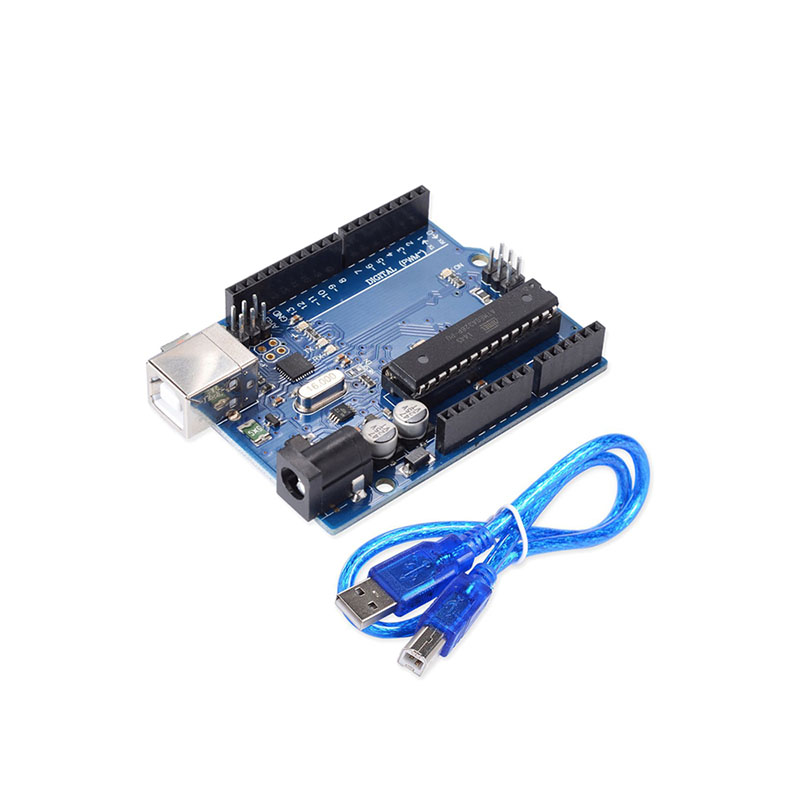 KEYES UNO-R3开发板控制板atmega328p单片机学习套件适用arduino-封面