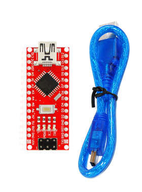 KEYES NanoV3.0改进版CH340控制Atmega328P开发板配线适用arduino