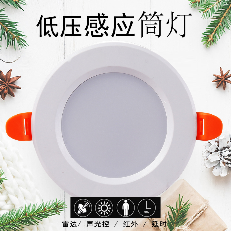 格艺达邦应急低压12-36V感应筒灯