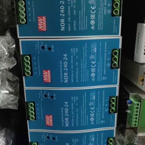 可维修MW NDR-240-24开关电源240w 24V 10议价