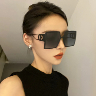 大脸显瘦 潮GM太阳眼镜防紫外线ins网红同款 韩版 墨镜女2021年新款