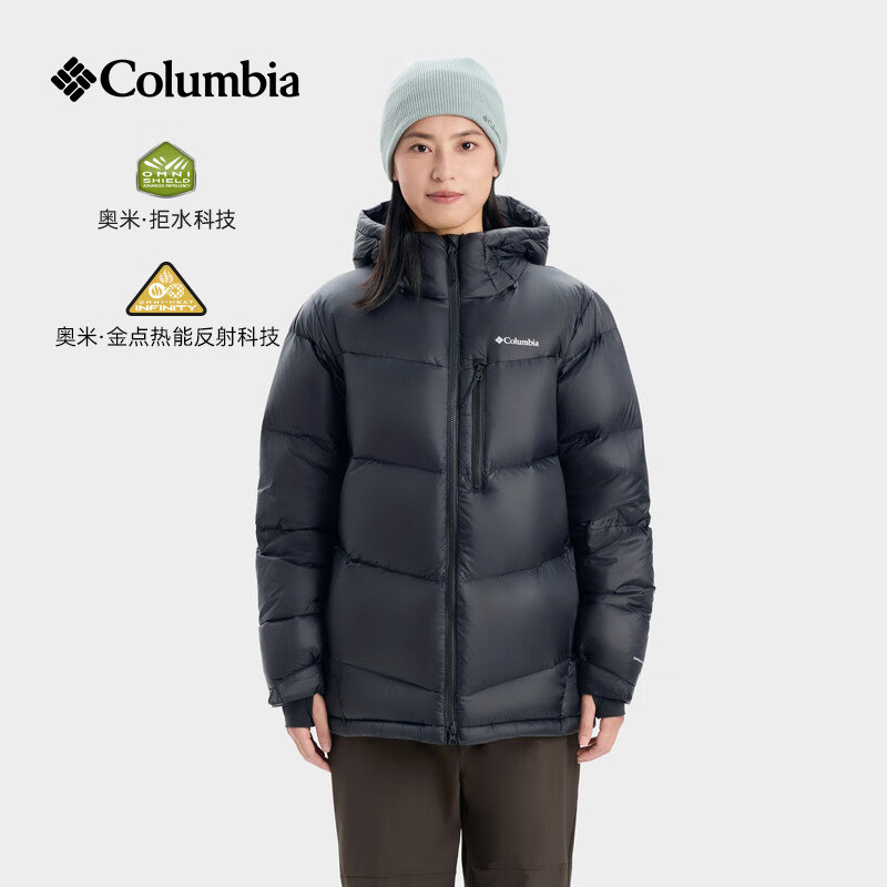 Columbia哥伦比亚26秋冬女士户外金点热能拒水700蓬羽绒服WR1631