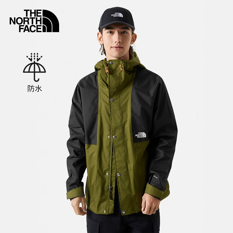 TheNorthFace北面冲锋衣男春夏新款户外防水透气硬壳夹克外套5JZJ-封面