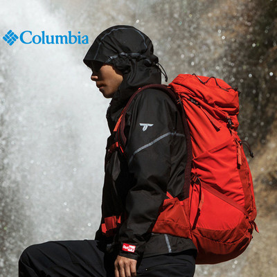 哥伦比亚男士户外防水冲锋衣