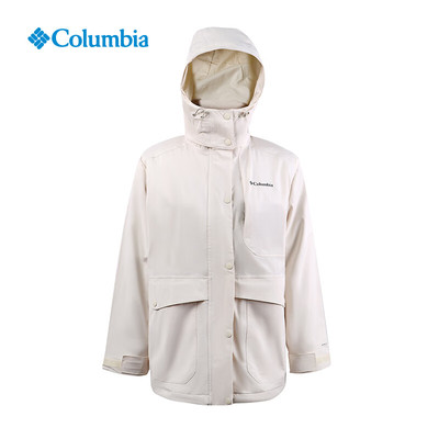 哥伦比亚女抓绒内胆三合一冲锋衣