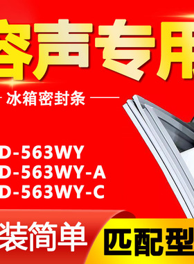 适用容声BCD563WY 563WY-A 563WY-C对开左右门冰箱密封条门胶条圈