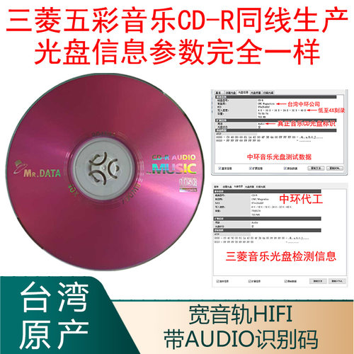 太阳诱电CD中环万胜发烧刻录光盘