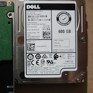 DELL 600G SAS 2.5 15K服务器硬盘FPW68 XXTRP 4HGTJ ST600MM0088