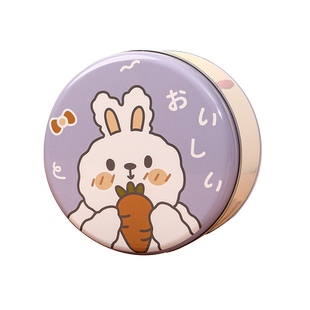 小熊兔卡通马口铁盒子糖果罐曲奇饼干盒礼盒雪花酥烘焙包装伴手礼