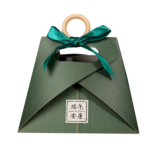 端午粽子礼盒清明青团手提盒创意棕榈包装盒水果海鲜糖果通用空盒