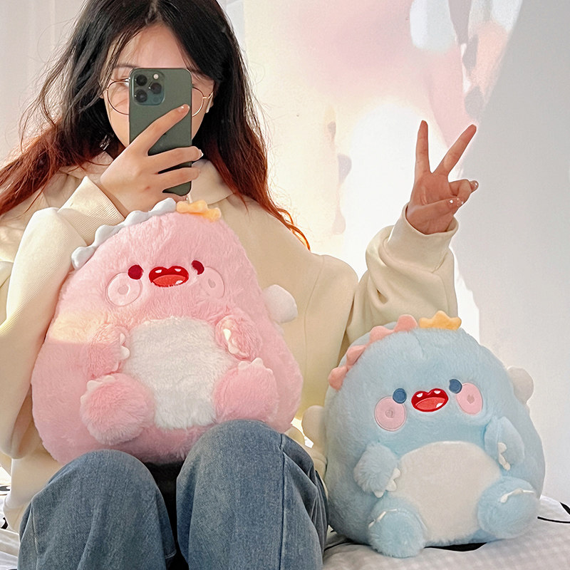 可爱恐龙公仔抱睡玩偶