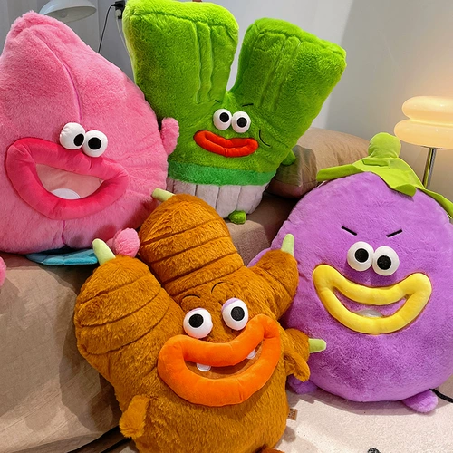 Забавная кукла, плюшевая подушка, игрушка, подарок на день рождения