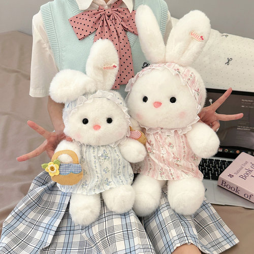 小兔玩偶毛绒玩具兔子公仔