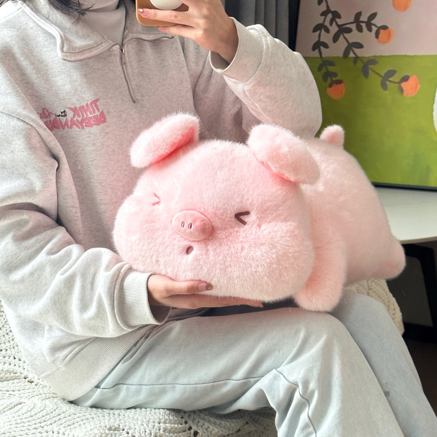 原创抱抱小猪抱枕玩偶女生睡觉夹腿专用床上侧睡毛绒玩具公仔靠枕,玩具/童车/益智/积木/模型,毛绒/玩偶/公仔/布艺类玩具,淘宝优惠券,粉丝福利购,淘宝优惠卷