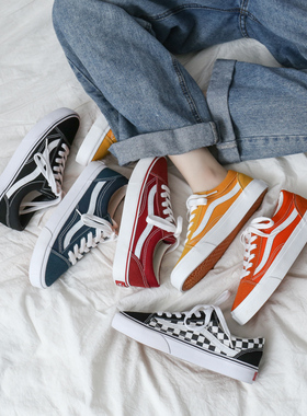 帆布鞋女鞋25春夏韩版百搭多色低帮休闲情侣板鞋潮流经典男