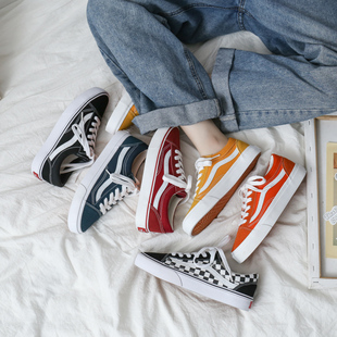 潮流经典 帆布鞋 百搭多色低帮休闲情侣板鞋 25春夏韩版 男 女鞋