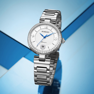潮流防水时装 时尚 女表机械表女士休闲516752 手表女新款 罗西尼正品