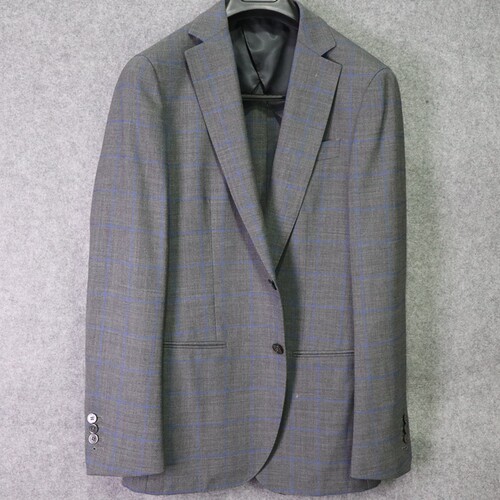 蓝豹/男士春夏薄款西服 bespoke系列  超修身 全羊毛 175 96Y