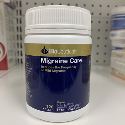 澳洲代购Bioceuticals土豪小白菊Migraine Care土120粒
