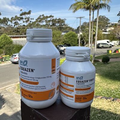 澳洲直邮EQUAZEN儿童欧米伽3鱼油胶囊小颗粒澳洲TGA标准