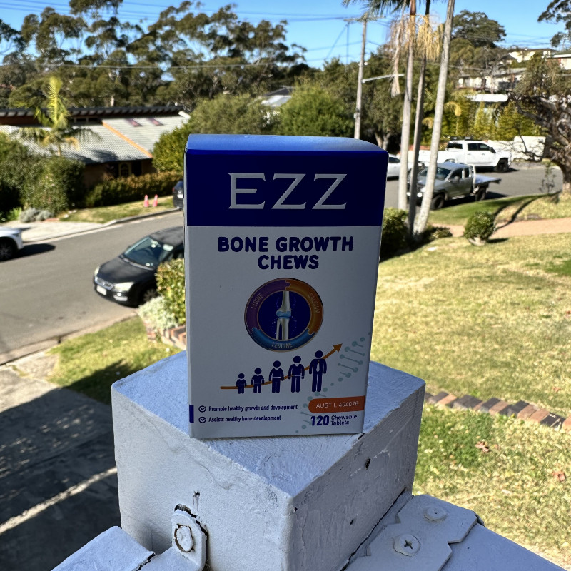 澳洲直邮EZZ赖氨酸儿童青少年钙镁锌咀嚼片120粒