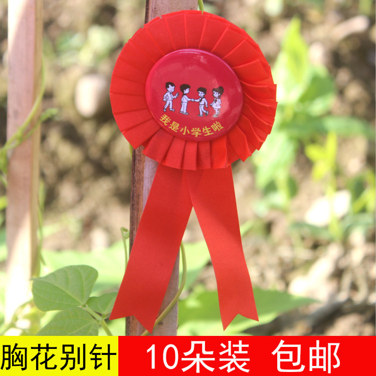 我是胸花布艺学校教师奖励礼品图片