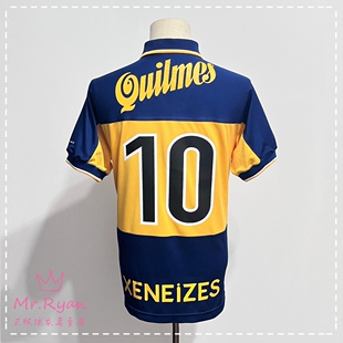 1998 博卡青年 主场球衣 10号 里克尔梅 元年原产 阿根廷产 代购