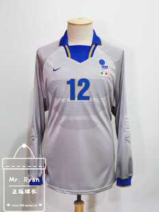 【展示】1998 世预赛 96-97 意大利 门将服 12号 布冯 国家队首秀