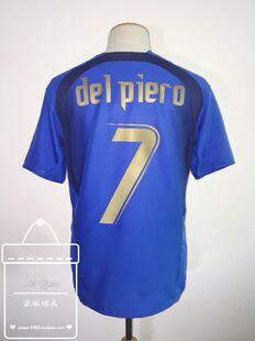 2006 世界杯 06-07 意大利 主场球衣 7号 皮耶罗/10号 托蒂 多选