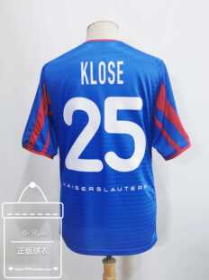 01-02 凯泽斯劳滕 客场球衣 25号 克洛泽 球迷版/球员版 多选