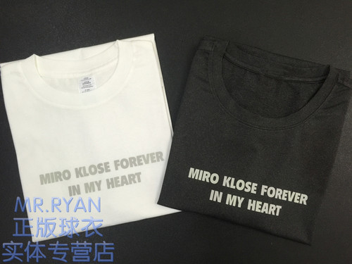 原创现货Klose球迷文化衫