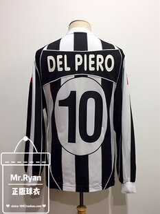 主场 尤文图斯 展示 德尔.皮耶罗 落场球衣 10号