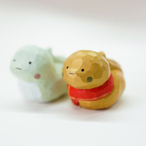 十二生肖系列高级感小众木雕蛇年