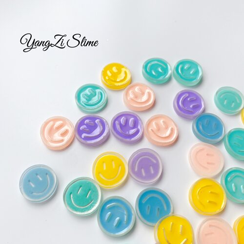 diy滴胶树脂可爱史莱姆彩色slime