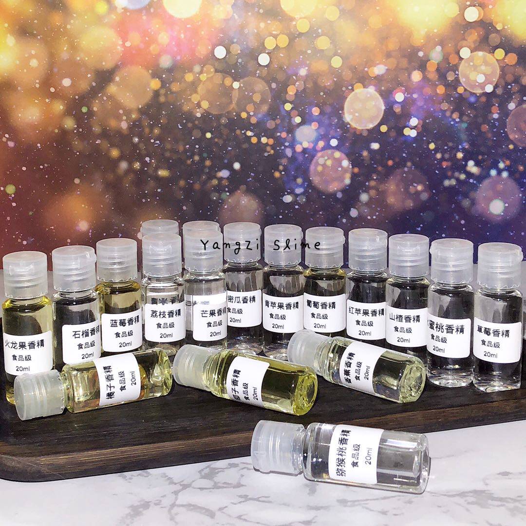 起泡胶材料专卖食用史莱姆香精 水果荔枝芒果草莓柠檬香蕉葡萄