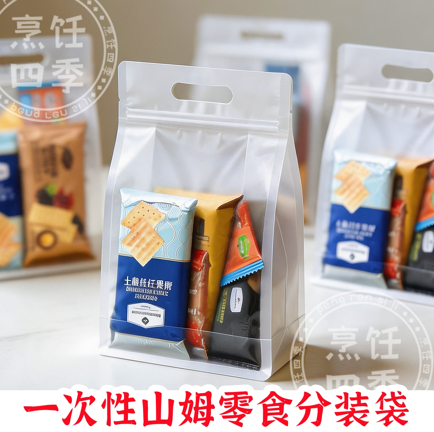 一次性多规格山姆零食分装袋饼干图片