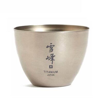 Snow Peak Titanium Sake Cup 雪峰户外 钛酒瓶 钛酒壶 酒杯酒盅