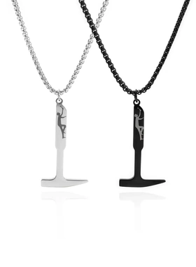 影视周边礼品肖申克的救赎钛钢励志榔头吊坠生日节日礼物现货