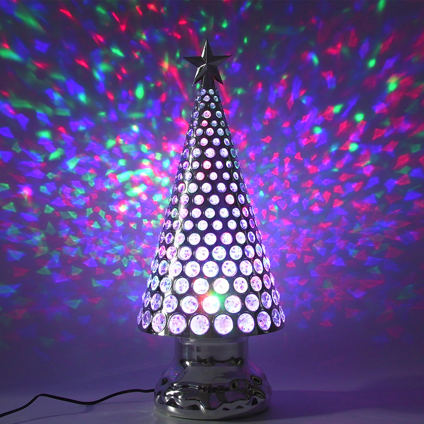 圣诞装饰品圣诞树造型LED发光