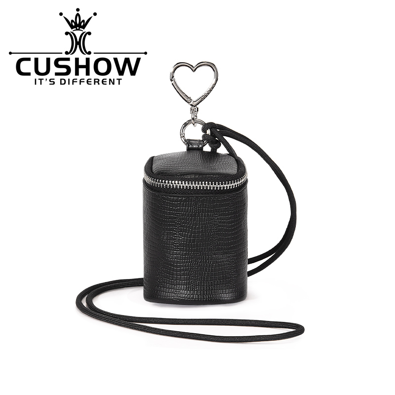 卡秀头层牛皮手拿小物收纳包