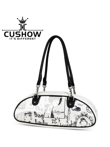 Небольшая дизайнерская кожаная ретро сумка подмышку, портативная сумка на одно плечо, из натуральной кожи