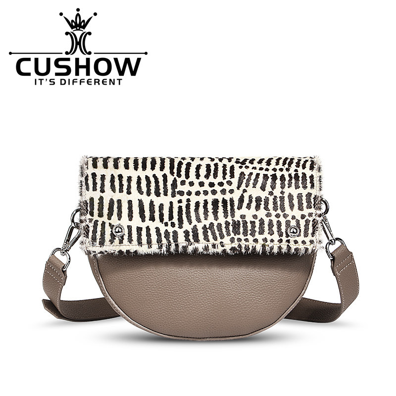 卡秀小众高级感真皮包2025原创新款头层牛皮毛毛女包多隔层斜挎包,箱包皮具/热销女包/男包,马鞍包,淘宝优惠券,粉丝福利购,淘宝优惠卷